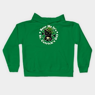 Beer Me It's St. Catrick's Day -Funny Saint Patrick's Day Kids Hoodie